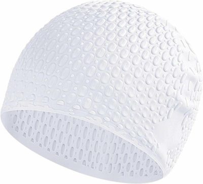 Cuffie da nuoto  |  Cuffia da Nuoto – Cuffia in Silicone per Uomini | Cuffia da Nuoto per Adulti Confortevole e Impermeabile | Cuffia da Nuoto Antiscivolo per Capelli Lunghi | Cappello da Nuoto per Allenamento Intensivo Cuffie da nuoto Cuffie da nuoto