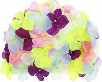 Cuffie da nuoto  |  Cuffia da Nuoto Cuffia Petalo Cuffia da Nuoto con Fiore in 3D Cuffie da Nuoto per Capelli Lunghi 1Pz (Colore) Cuffie da nuoto Colorato