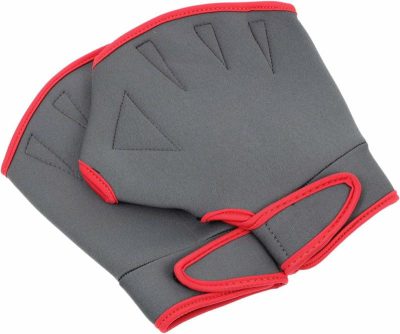 Guanti acquatici  |  1 Paio di Guanti da Nuoto Caldi Muffole per Uomini Accessori per Nuoto Paddles per Mani da Esterno Guanti acquatici grigio