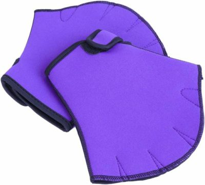 Guanti acquatici  |  1 Paio di Guanti da Nuoto con Palmo a Rete Guanti da Nuoto Caldi Guanti con Dita a Rete Guanti da Nuoto per Mantenere le Mani Asciutte Guanti Invernali per Nuotare Piedi da Anatra Color Viola Dropshipping Guanti acquatici Guanti acquatici