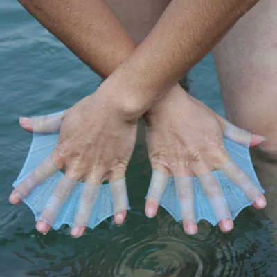 Guanti acquatici  |  Guanti da Nuoto con Dita a Palmo, 1 Paio di Pinne da Immersione in Silicone Resistenti all’Acqua per Fitness, Guanti da Immersione per Uomini e Bambini, Adatti per Costumi da Immersione Guanti acquatici Guanti acquatici