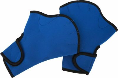 Guanti acquatici  |  Guanti da Nuoto Guanti per Fitness Acquatico Guanti da Allenamento per Nuoto, Chiusura Regolabile al Polso Guanti Acquatici Traspiranti Blu, Previene lo Scivolamento Guanti da Nuoto in Neoprene per Resistenza all’Acqua Guanti acquatici Guanti acquatici