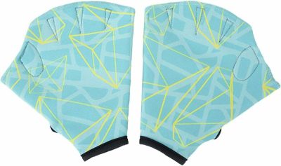 Guanti acquatici  |  Guanti da Nuoto in Nylon Regolabili per Snorkeling Fitness Acquatico Surf con Cinturino da Polso Guanti per Acqua Aerobica Allenamento Nuoto Pinne per Immersione, Verde, M Guanti acquatici Guanti acquatici