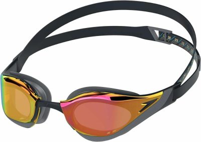 Occhiali protettivi  |  Occhialini da nuoto unisex adulti con specchio Fastskin Pure Focus Occhiali protettivi Arancione Vulcanico