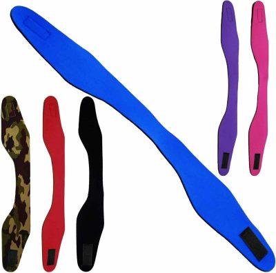 Tappi per le orecchie  |  6 Pezzi Fascia per Capo in Neoprene Multicolore Impermeabile per Protezione delle Orecchie durante il Nuoto per Bambini e Adulti, Ideale per Bagni e Surf (Blu+Rosso+Viola+Nero+Rosa+Camouflage) Tappi per le orecchie Blu, Rosso, Viola, Nero, Rosa, Camo