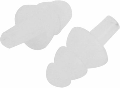 Tappi per le orecchie  |  Coppia di tappi per le orecchie in silicone flessibile per il nuoto trasparenti (Id: 17F Bd4 394 79D Fca, Piccolo) Tappi per le orecchie Colori multipli