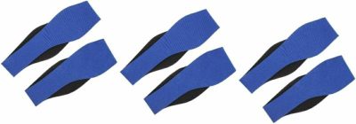 Tappi per le orecchie  |  Cuffia da nuoto, Fasce per orecchie da nuoto, 6 Pezzi di fascia per la testa da nuoto, Fascia elastica in neoprene, Tappi per le orecchie da nuoto per bambini, Fascia sportiva per la testa Tappi per le orecchie Blu