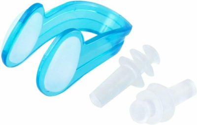 Tappi per le orecchie  |  Set di tappi per le orecchie in silicone morbido per la sicurezza in acqua con clip di fine utilizzo (Id: F9C 19A 76C 185 385) Tappi per le orecchie Tappi per le orecchie