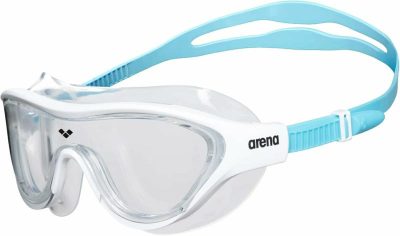 Occhiali protettivi  |  Maschera da nuoto Unisex Youth The One Junior per ragazzi e ragazze dai 6 ai 12 anni con lenti non specchiate Occhiali protettivi Azzurro Chiaro