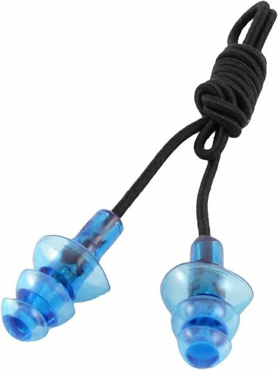 Tappi per le orecchie  |  Nuotare Tappi per Orecchie in Silicone Blu Chiaro con Filo in Gomma Nera (Id: 37D 66 2Fe 29B 811, Piccolo) Tappi per le orecchie Tappi per le orecchie